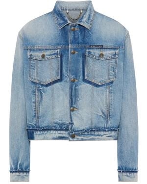 Maison Margiela Veste À Poches Multiples - Bleu