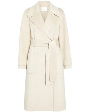 JOSEPH Arlina Belted Coat - White