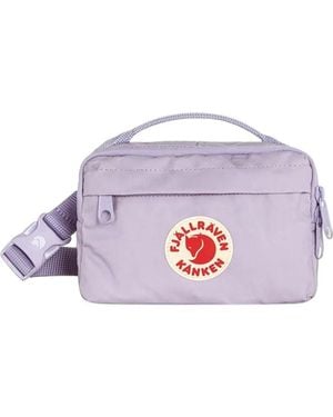 Fjallraven Riñonera Kånken Hip Pack Con Parche Del Logo - Blanco
