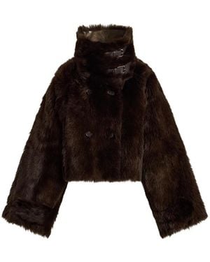 Ralph Lauren Reversible Shearling Jacket - Black