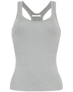 Adam Lippes Peretti Tank Top - Grey