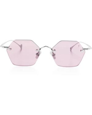 Eyepetizer Carnaby Geometric-Frame Sunglasses - Pink
