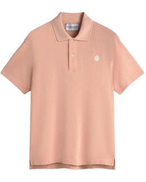 LES HÉRITIERS Star-Detail Polo Shirt - Pink