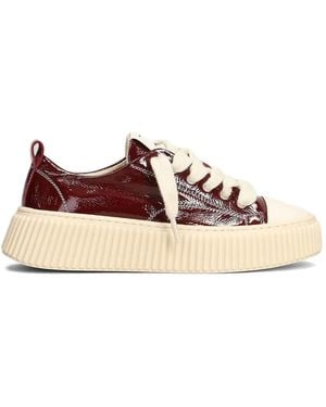 Rhun Baskets À Effet Froissé (2020) - Marron