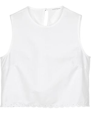Cecilie Bahnsen Deeba Top - White