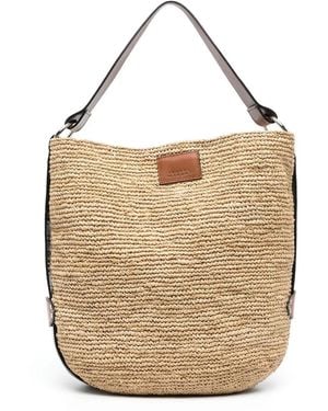 Isabel Marant Bayia Raffia Tote Bag - Natural