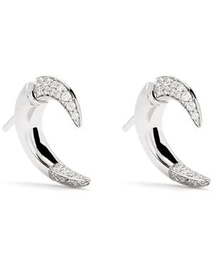 Shaun Leane 18Kt Small Talon Diamond Earrings - Multicolour