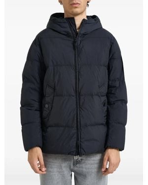 Stone Island 4100037 Crinkle Reps Ny Down Jacket - Blue
