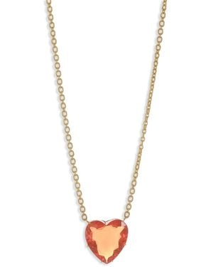Irene Neuwirth 18Kt One Of A Kind Love Gelbgoldhalskette Mit Opal - Weiß