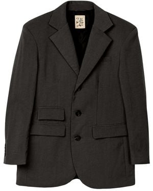 CAMPERLAB Flap Pocket Blazer - Black