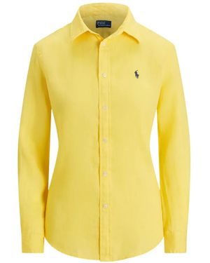 Polo Ralph Lauren Buttoned Long-Sleeve Shirt - Yellow