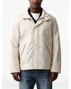 Marc O' Polo Concealed-Fastening Raglan-Sleeve Jacket - Natural