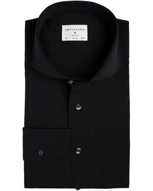 Artigiano Buttoned Shirt - Black