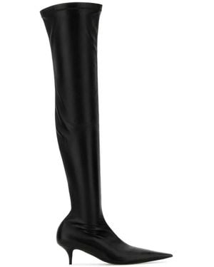 Balenciaga 50Mm Avenue Boots - Black