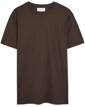 Raith T-Shirt Mit Rundhalsausschnitt - Braun