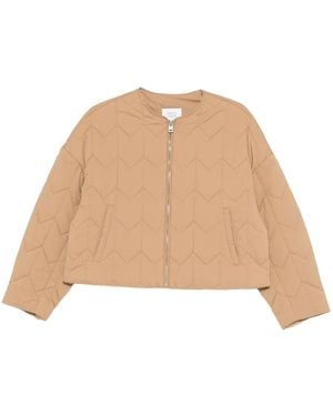 Maison Kitsuné Quilted Jacket - Natural