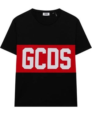 Gcds T-Shirt With Logo Band - Red