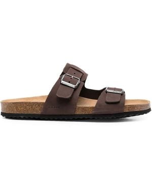 Geox Double-Strap Sandals - Brown