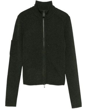 Victoria Beckham Cárdigan con cremallera - Negro