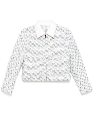 Thom Browne Down Patch Pocket Golf Jacket - White