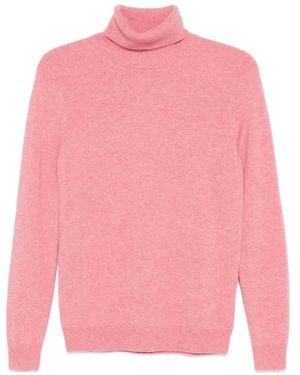 Eric Bompard Rollkragenpullover aus Kaschmir - Pink