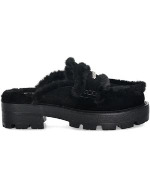 Guess 45Mm Yaneta Logo Mules - Black