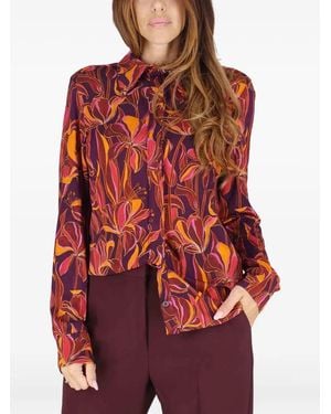 Maliparmi Floral Shirt - Red