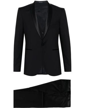 Tagliatore Completo Due Pezzi - Nero