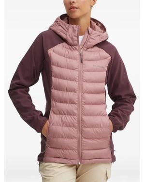 Columbia Veste Powder Lite À Capuche - Rouge