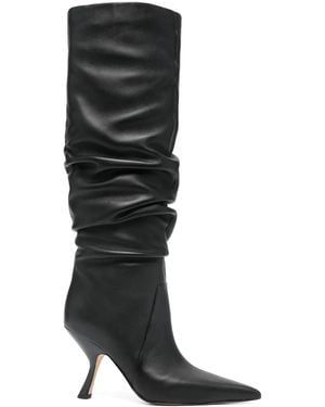 MICHAEL Michael Kors 90Mm Draped Boots - Black