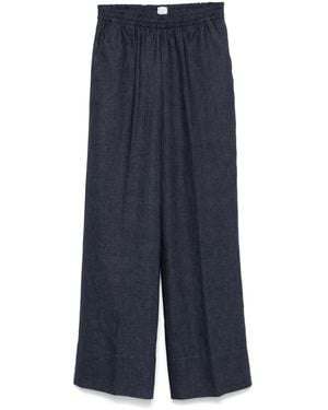 Eleventy Linen Trousers - Blue