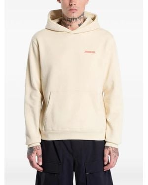 Napapijri Graphic-Print Hoodie - White
