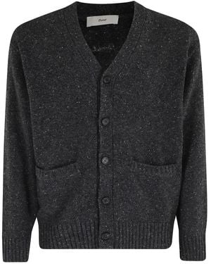 DUNST Cardigan Con Tasche - Nero