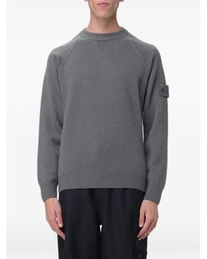 Stone Island Cashmere Jumper - Grey