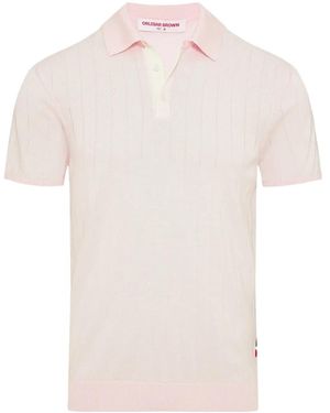 Orlebar Brown Burnham Polo Shirt - White