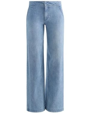 Alice + Olivia Vaqueros Xander A Rayas - Azul