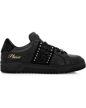 Philipp Plein Sneakers Strass Studs - Nero
