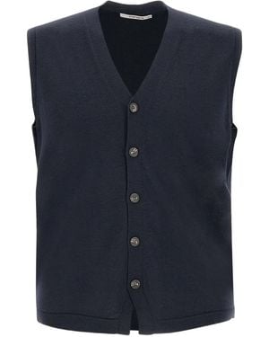 Kangra Wool Vest - Blue