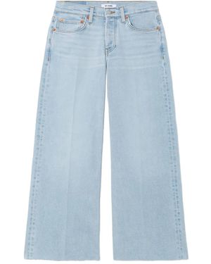 RE/DONE X Levi's Mid-Waist Jeans - Blauw