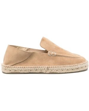 Manebí Traveller Suede Espadrilles - Natural