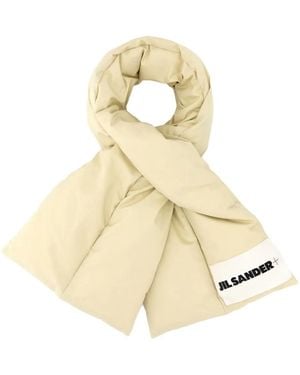 Jil Sander Quilted Scarf - ホワイト
