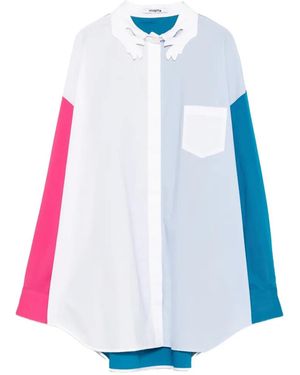 Vivetta Scalloped Pocket Shirt - Blue