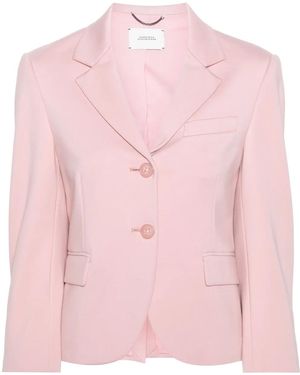 Dorothee Schumacher Wool-Blend Blazer - Pink