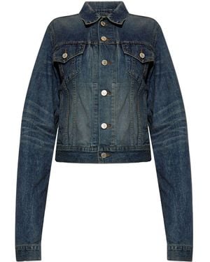 Balenciaga Denim Jacket - Blue