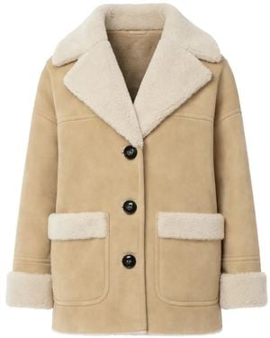 DSquared² Patch-Pocket Coat - Natural
