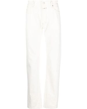 Closed Mid-Rise Slim-Cut Jeans - White