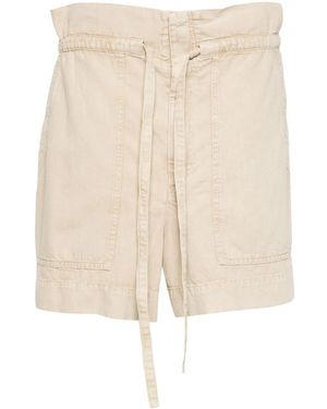 Isabel Marant Shorts in cotone - Neutro