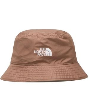 The North Face Logo-Print Bucket Hat - Brown