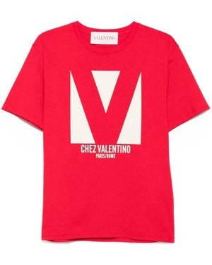 Valentino Garavani T-Shirt Chez in Blue for Men | Lyst