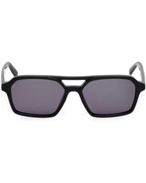 MM6 by Maison Margiela Geometric-Frame Sunglasses - Black